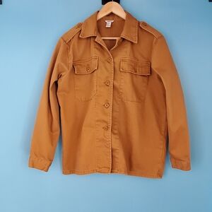 Forever 21 Jean Jacket Size Small Classic Terracotta